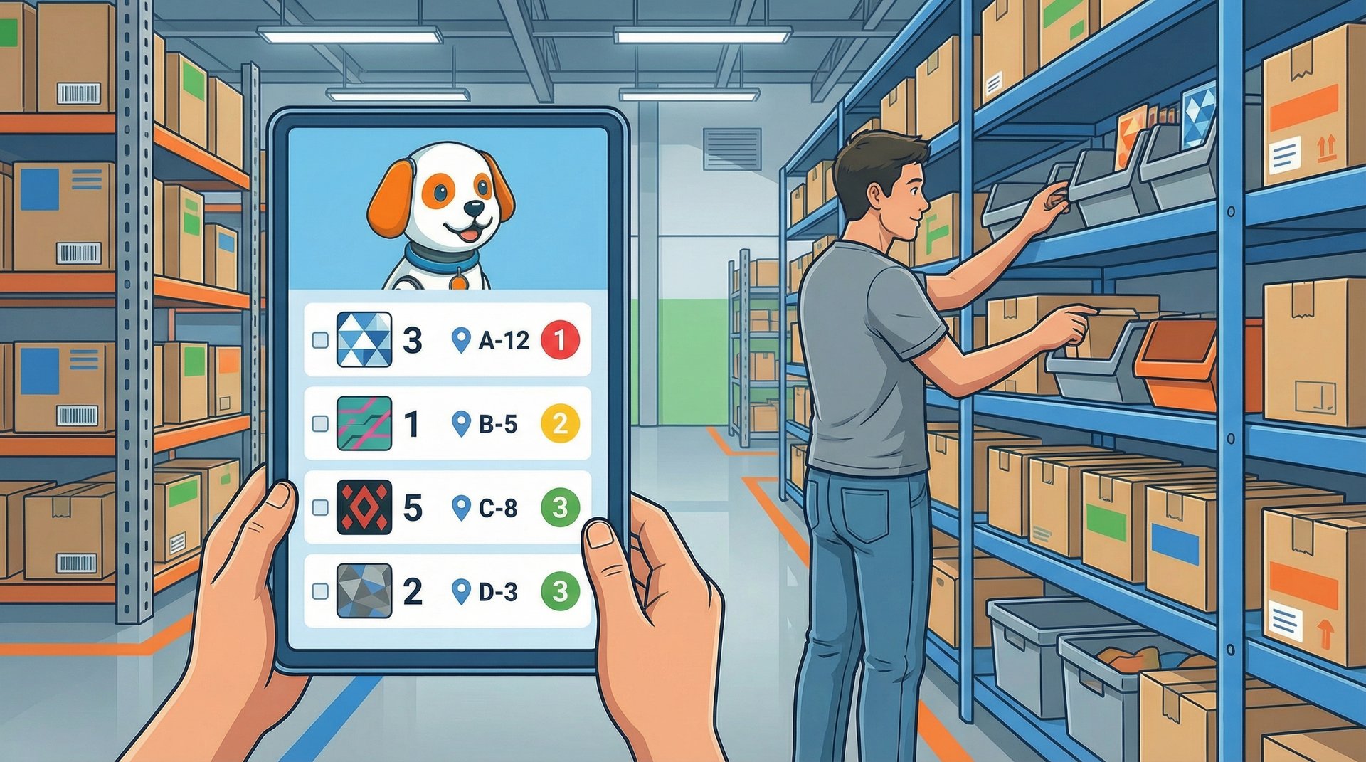 AIピッキング支援